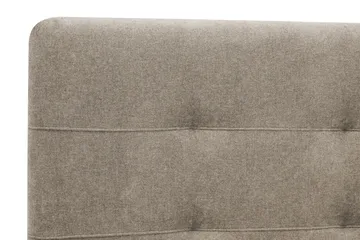 Hilton Premium Komplett Sängpaket 180x200 cm Kontinentalsäng med Sänggavel - Ljusbrun Tyg - Möbler - Säng - Kontinentalsäng