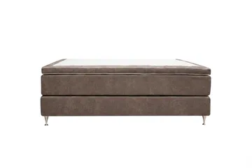 Hilton Premium Kontinentalsäng 160x200 cm - Brun Tyg - Möbler - Säng - Kontinentalsäng