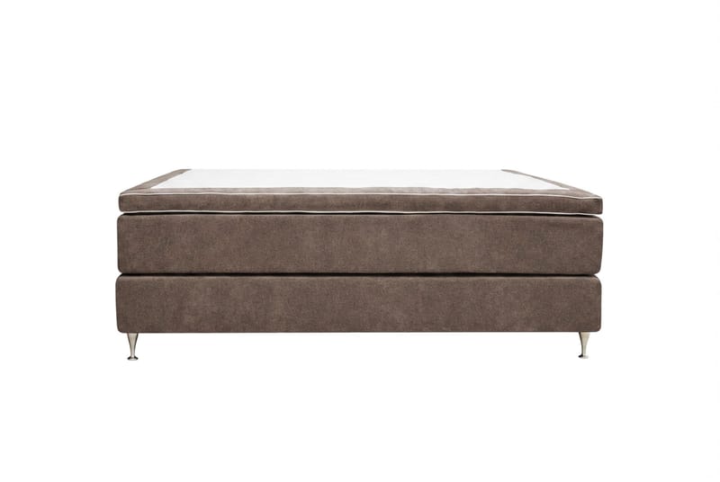 Hilton Premium Kontinentalsäng 160x200 cm - Brun Tyg - Möbler - Säng - Kontinentalsäng