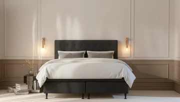 Hilton Plus Komplett Sängpaket 180x200 cm - Antracit - Möbler - Säng - Kontinentalsäng