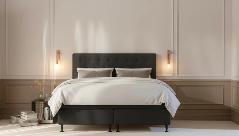 Hilton Plus Komplett Sängpaket 180x200 cm - Antracit - Möbler - Säng - Kontinentalsäng