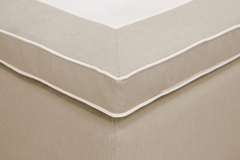 Hilton Plus Komplett Sängpaket med Förvaring 90x200 cm - Beige - Möbler - Säng - Enkelsäng