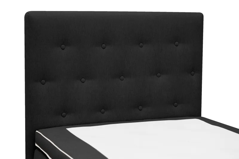 Hilton Plus Komplett Sängpaket med Förvaring 90x200 cm - Antracit - Möbler - Säng - Enkelsäng