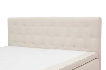 Hilton Plus Komplett Sängpaket med Förvaring 180x200 cm - Ljusbeige - Möbler - Säng - Säng med förvaring