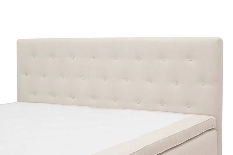 Hilton Plus Komplett Sängpaket med Förvaring 180x200 cm - Ljusbeige - Möbler - Säng - Säng med förvaring