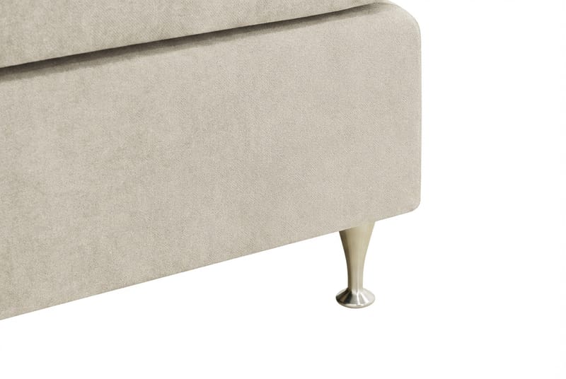 Hilton Premium Kontinentalsäng 180x200 cm - Beige Tyg - Möbler - Säng - Kontinentalsäng