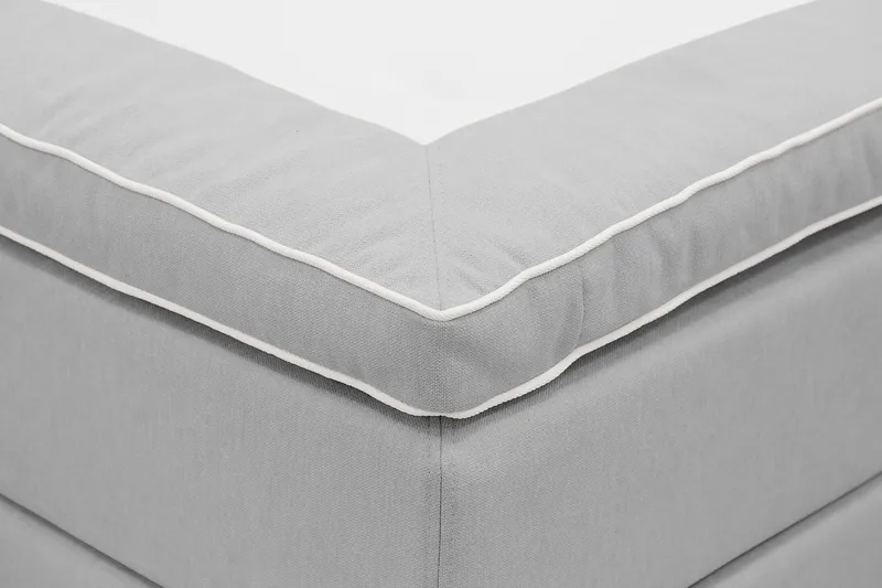 Hilton Plus Komplett Sängpaket 180x200 cm - Grå - Möbler - Säng - Kontinentalsäng