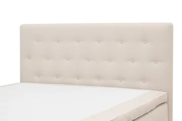 Hilton Plus Komplett Sängpaket med Förvaring 120x200 cm - Ljusbeige - Möbler - Säng - Säng med förvaring