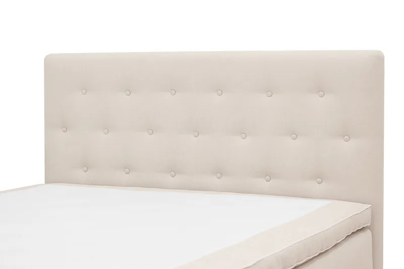 Hilton Plus Komplett Sängpaket med Förvaring 120x200 cm - Ljusbeige - Möbler - Säng - Säng med förvaring
