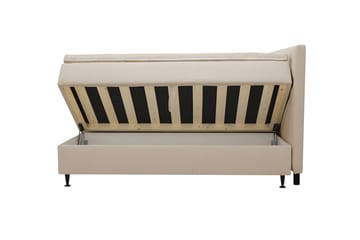 Hilton Plus Komplett Sängpaket med Förvaring 180x200 cm - Beige - Möbler - Säng - Enkelsäng