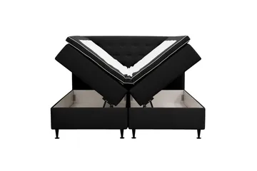 Hilton Plus Komplett Sängpaket med Förvaring 160x200 cm - Antracit - Möbler - Säng - Enkelsäng