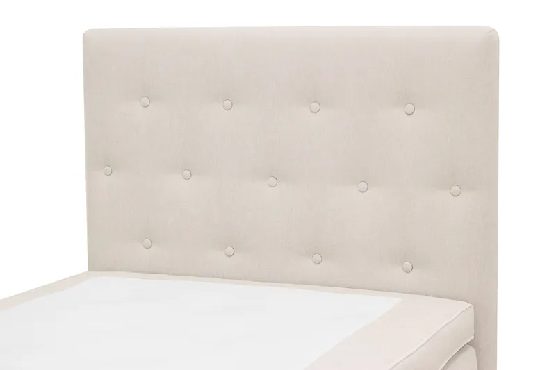 Hilton Plus Komplett Sängpaket med Förvaring 90x200 cm - Ljusbeige - Möbler - Säng - Säng med förvaring