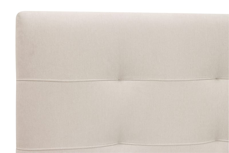 Hilton Premium Komplett Sängpaket 180x200 cm Kontinentalsäng med Sänggavel - Ljusbeige Tyg - Möbler - Säng - Kontinentalsäng