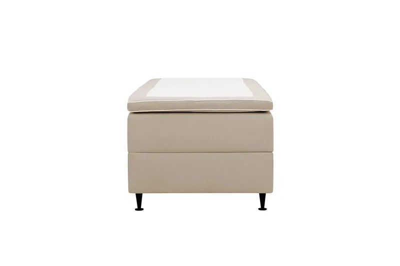 Hilton Plus Kontinentalsäng med Förvaring 90x200 cm - Beige - Möbler - Säng - Enkelsäng