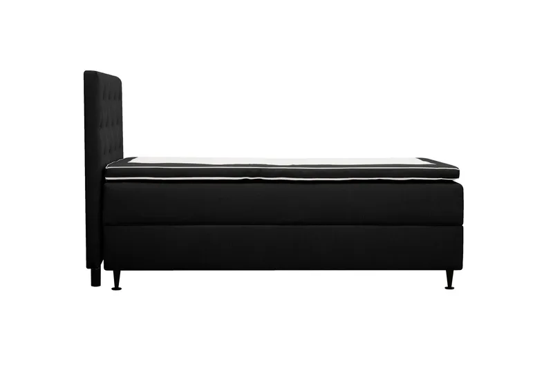 Hilton Plus Komplett Sängpaket med Förvaring 90x200 cm - Antracit - Möbler - Säng - Enkelsäng