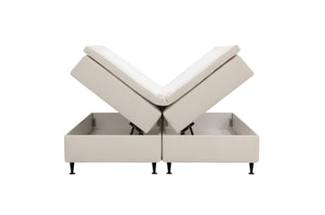 Hilton Plus Kontinentalsäng med Förvaring 160x200 cm - Ljusbeige - Möbler - Säng - Säng med förvaring