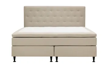 Hilton Plus Komplett Sängpaket 160x200 cm - Beige - Möbler - Säng - Kontinentalsäng