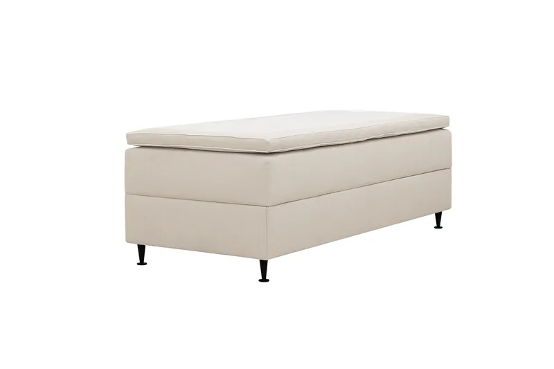 Hilton Plus Kontinentalsäng med Förvaring 90x200 cm - Ljusbeige - Möbler - Säng - Säng med förvaring