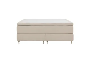 Hilton Premium Kontinentalsäng 180x200 cm - Ljusbeige Bouclé - Möbler - Säng - Kontinentalsäng