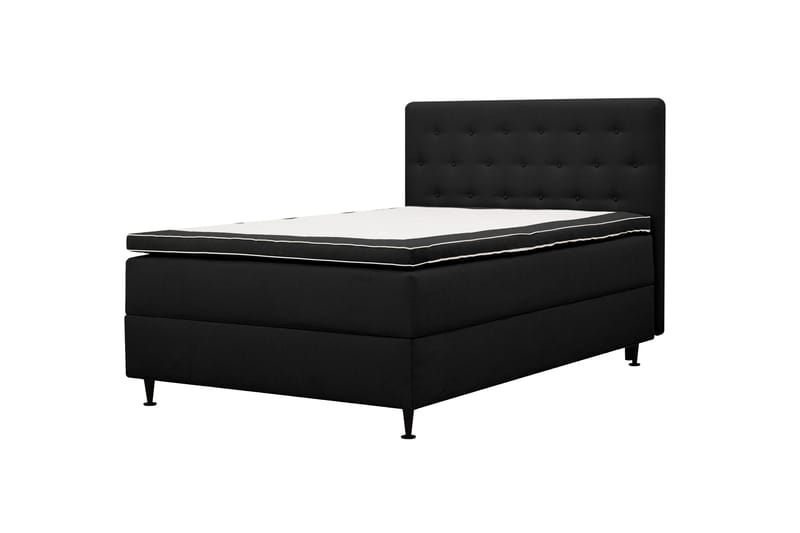 Hilton Plus Komplett Sängpaket med Förvaring 120x200 cm - Antracit - Möbler - Säng - Enkelsäng