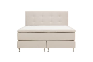 Hilton Premium Kontinentalsäng 180x200 cm - Ljusbeige Tyg - Möbler - Säng - Kontinentalsäng