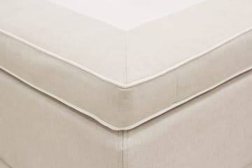 Hilton Premium Komplett Sängpaket 160x200 cm Kontinentalsäng med Sänggavel - Ljusbeige Tyg - Möbler - Säng - Kontinentalsäng