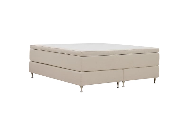 Hilton Premium Kontinentalsäng 180x200 cm - Ljusbeige Bouclé - Möbler - Säng - Kontinentalsäng