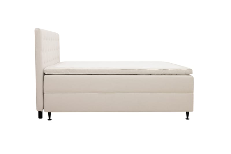 Hilton Plus Komplett Sängpaket med Förvaring 180x200 cm - Ljusbeige - Möbler - Säng - Kontinentalsäng