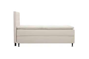 Hilton Plus Komplett Sängpaket med Förvaring 90x200 cm - Ljusbeige - Möbler - Säng - Kontinentalsäng