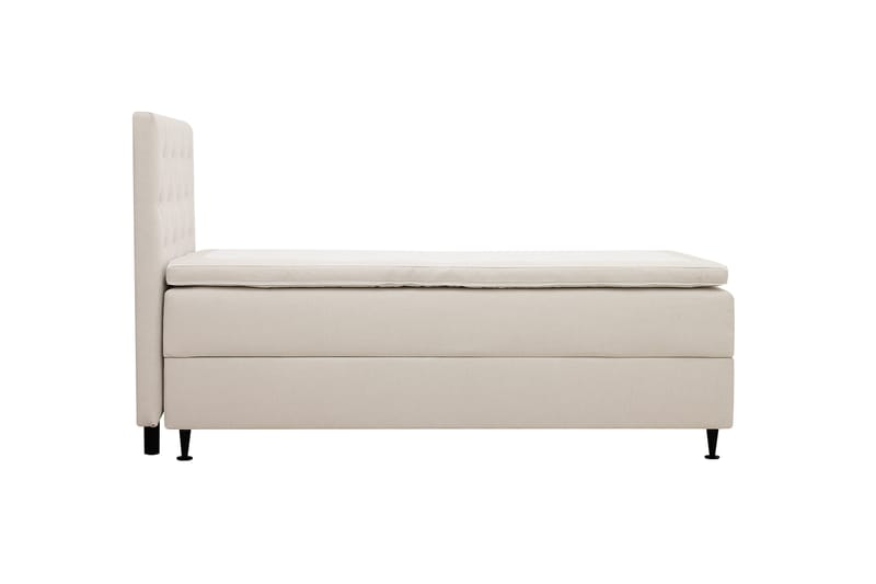 Hilton Plus Komplett Sängpaket med Förvaring 90x200 cm - Ljusbeige - Möbler - Säng - Kontinentalsäng
