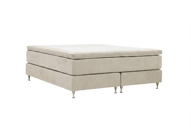 Hilton Premium Kontinentalsäng 180x200 cm - Beige Tyg - Möbler - Säng - Kontinentalsäng