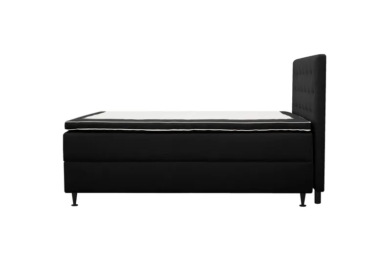 Hilton Plus Komplett Sängpaket med Förvaring 120x200 cm - Antracit - Möbler - Säng - Enkelsäng