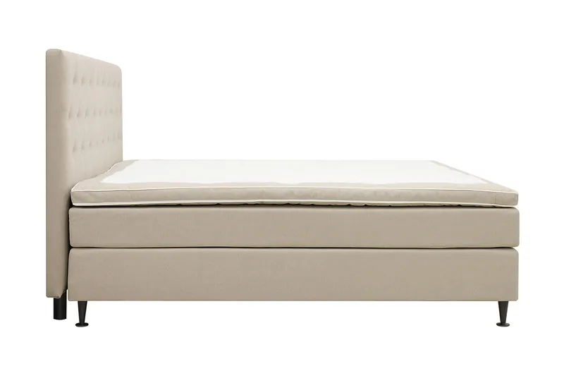 Hilton Plus Komplett Sängpaket 160x200 cm - Beige - Möbler - Säng - Kontinentalsäng