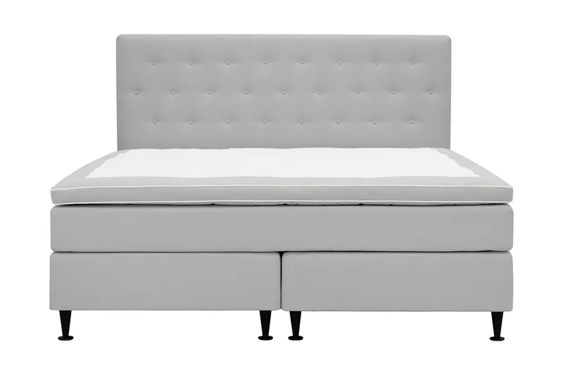 Hilton Plus Komplett Sängpaket 160x200 cm - Grå - Möbler - Säng - Kontinentalsäng