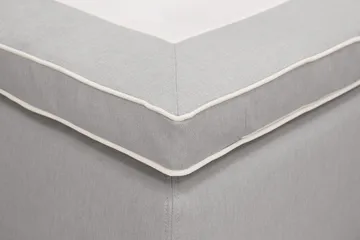 Hilton Plus Komplett Sängpaket med Förvaring 140x200 cm - Grå - Möbler - Säng - Kontinentalsäng