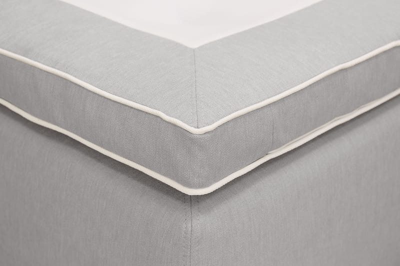 Hilton Plus Komplett Sängpaket med Förvaring 140x200 cm - Grå - Möbler - Säng - Kontinentalsäng
