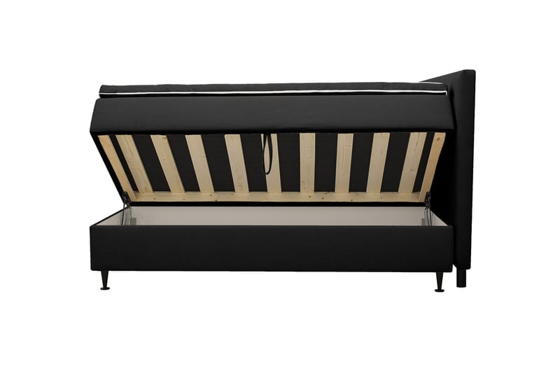 Hilton Plus Kontinentalsäng med Förvaring 160x200 cm - Antracit - Möbler - Säng - Enkelsäng