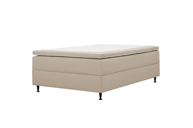 Hilton Plus Kontinentalsäng med Förvaring 120x200 cm - Beige - Möbler - Säng - Enkelsäng