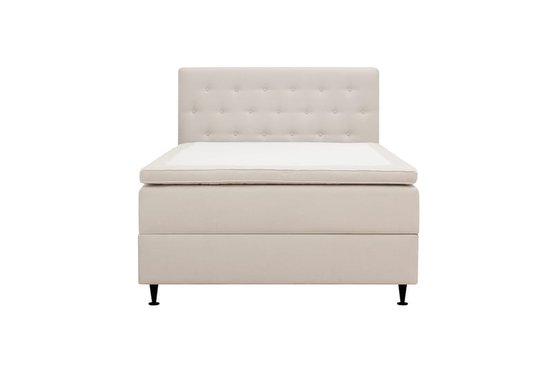 Hilton Plus Komplett Sängpaket med Förvaring 140x200 cm - Ljusbeige - Möbler - Säng - Säng med förvaring