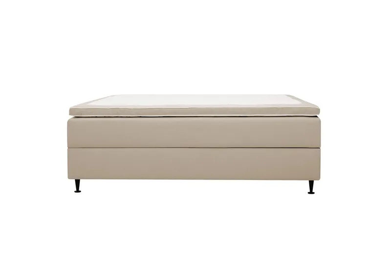 Hilton Plus Kontinentalsäng med Förvaring 160x200 cm - Beige - Möbler - Säng - Enkelsäng