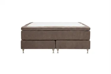 Hilton Premium Kontinentalsäng 160x200 cm - Brun Tyg - Möbler - Säng - Kontinentalsäng