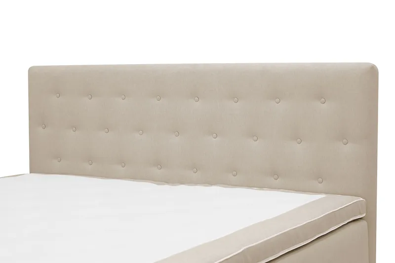 Hilton Plus Komplett Sängpaket med Förvaring 180x200 cm - Beige - Möbler - Säng - Enkelsäng