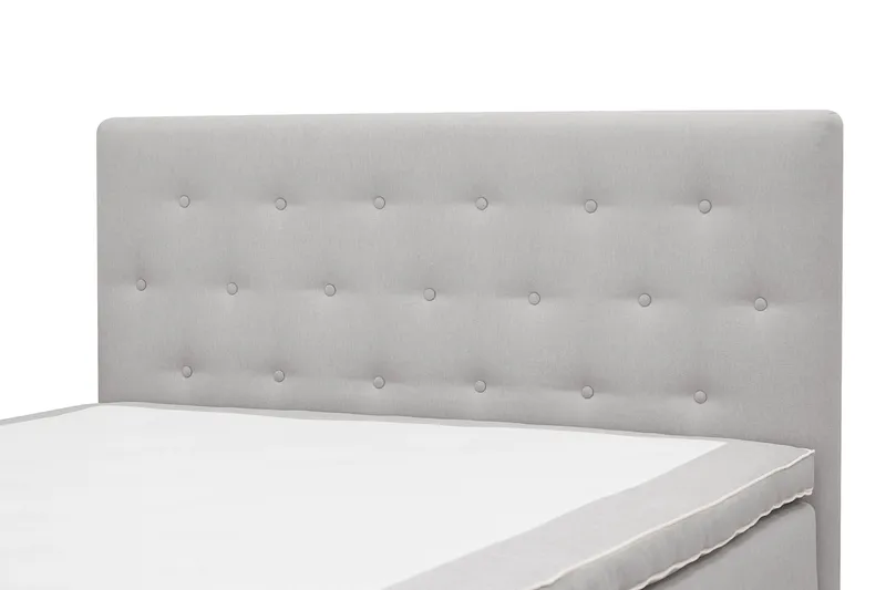 Hilton Plus Komplett Sängpaket med Förvaring 120x200 cm - Grå - Möbler - Säng - Säng med förvaring
