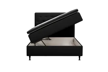 Hilton Plus Komplett Sängpaket med Förvaring 140x200 cm - Antracit - Möbler - Säng - Enkelsäng