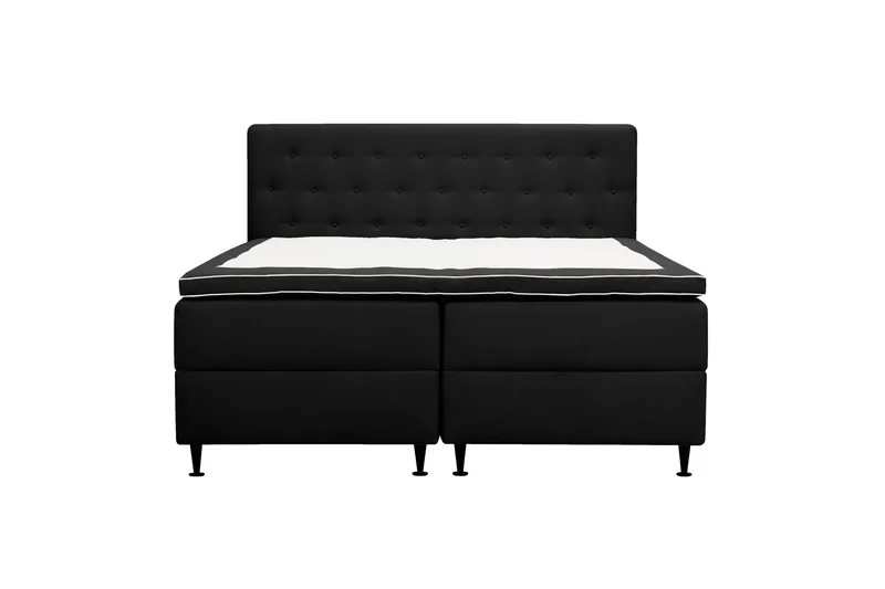 Hilton Plus Komplett Sängpaket med Förvaring 160x200 cm, Antracit