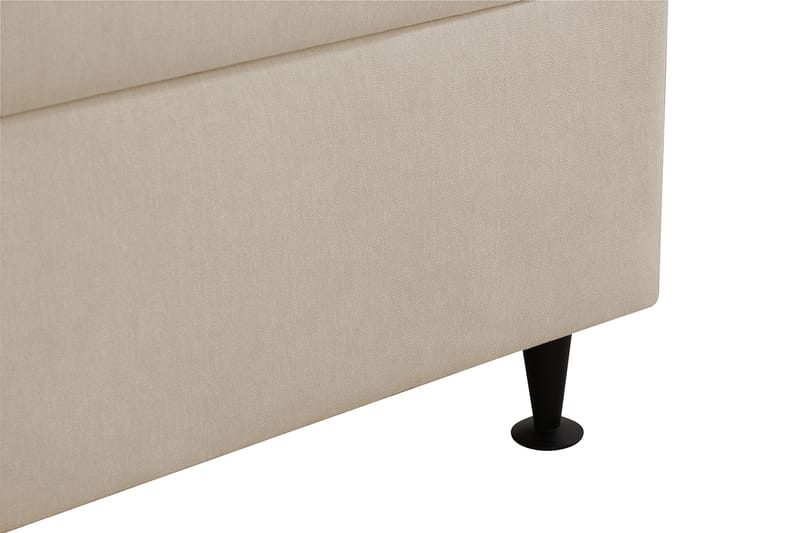 Hilton Plus Komplett Sängpaket med Förvaring 90x200 cm - Beige - Möbler - Säng - Enkelsäng