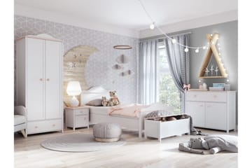 Hilts Möbelset För Sovrum - Brun/Beige - Möbler - Säng - Möbelset för sovrum