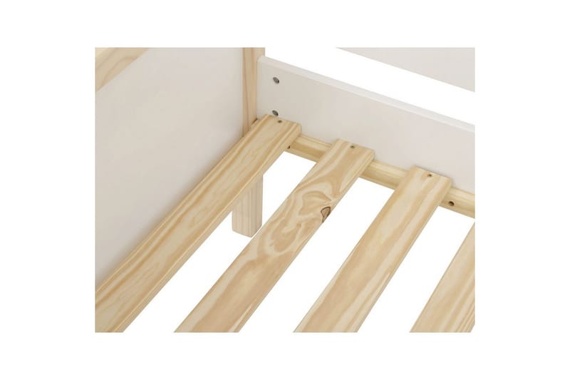 Himmelsäng Loft24 Himmelsäng Square Line Vit - Möbler - Säng - Himmelsäng