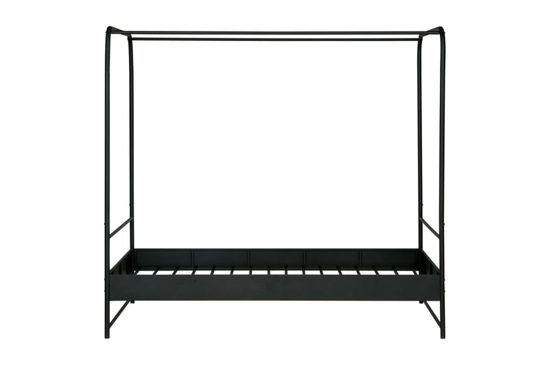 Säng Vancha 120x200 - Svart Metall - Möbler - Säng - Himmelsäng