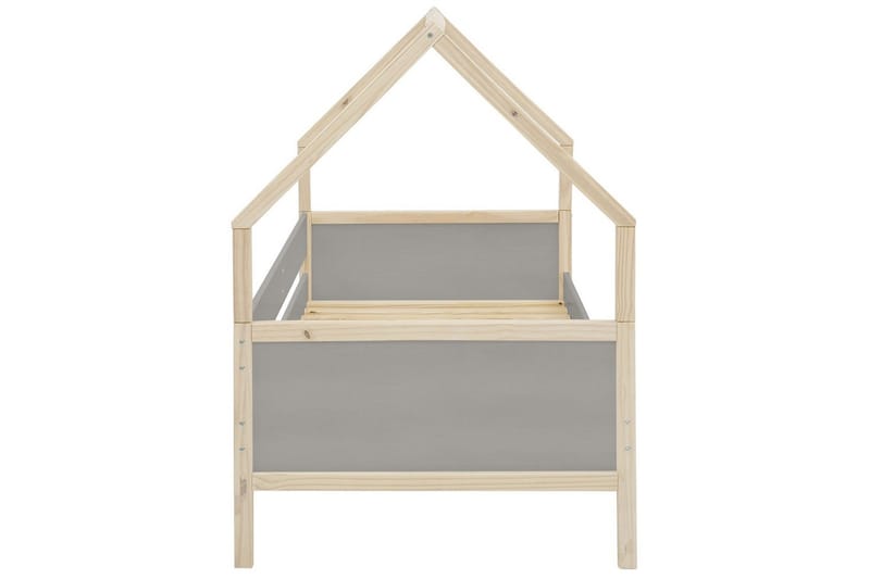 Himmelsäng Square Line Grå, 205x96x133 cm - Grå, 205x96x133 cm - Möbler - Säng - Himmelsäng